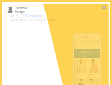 Tablet Screenshot of jeremieknops.com